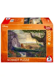Puzzle 6000 el. THOMAS KINKADE Kr�l Lew (Disney) Schmidt