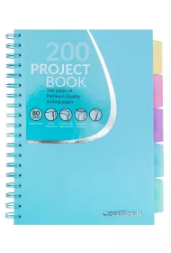 CoolPack Ko�ozeszyt B5 PP Pastel Powder Blue kratka 100 kartek