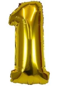 Balon foliowy XXL 1 z�oty 61cm