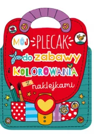 M�j plecak do zabawy i kolorowania z naklejkami