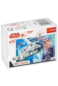 Puzzle mini 54 el. Dwie strony mocy 3 Trefl