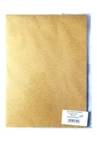 Galeria Hobby Karton brokatowy obustronny z�oty 23x33cm, 5 arkuszy