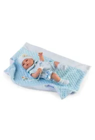 Lalka hiszpa�ska bobas Mantita z akcesoriami 42cm Berbesa