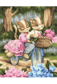 Ideyka Malowanie po numerach - Romantyczna podr� 40x50cm