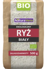 NaturaVena Ry� bia�y d�ugoziarnisty 500 g Bio