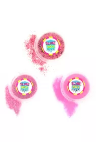 Brokaty zestaw nr 4 - 3 kolory (fluo barbie/barbie/think pink) Slimebox