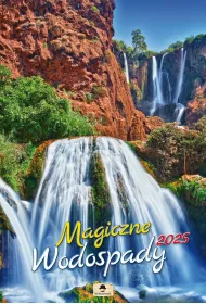 Kalendarz 2025 Magiczne wodospady cienny A3–VD.13