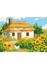 Ideyka Malowanie po numerach - Rodzimy dom 30x40cm