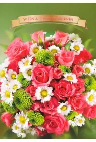 Art Nuvo Karnet B6 imieninowy FF1241