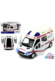 Pojazd metalowy - karetka 15cm Pro Kids