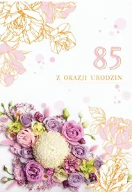 Trend Kartka okoliczno�ciowa Urodziny 85