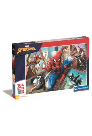 Puzzle 104 el. Maxi SuperColor. Spider-man Clementoni