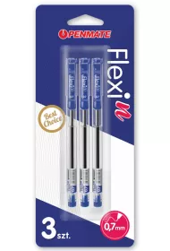Penmate Dugopis Flexi N niebieski 3 szt.