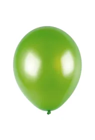 Balony metalizowane 12" jasnozielone 100 szt.