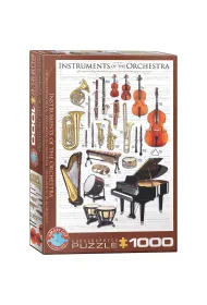 Puzzle 1000 el. Instrumenty orkiestry Eurographics