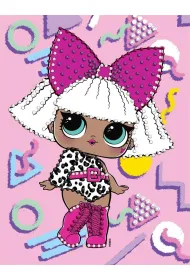 Diamentowa mozaika - LOL Surprise! Diva 15x20cm Ideyka