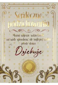 Yeku Karnet 3K Podzi�kowania