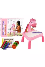 Stolik projektor do nauki rysowania dinozaur r�ow LeanToys