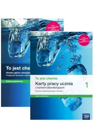 Pakiet To jest chemia 1. Podr�cznik i Karty pracy ucznia z kartami laboratoryjnymi dla liceum og�lnokszta�c�cego i technikum. Zakres podstawowy. Szko�a ponadpodstawowa