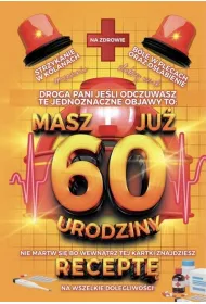 Yeku Karnet Urodzinowy z recept� 60