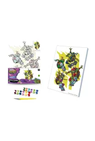 Qbee Malowanie po numerach 30x40cm ��wie Ninja