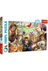 Puzzle 260 el. Kotki Trefl