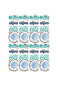Alpro Nap�j kokosowy z dodatkiem ry�u zestaw 8 x 1 l