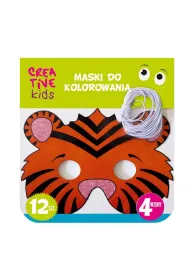 Maski do kolorowania 12 szt.