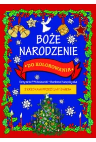 Boe Narodzenie do kolorowania - z kredkami...