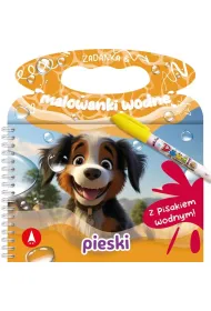 Malowanka 200X140 Zadanka & malowanki wodne. Pieski  PISAK SKRZAT 079852