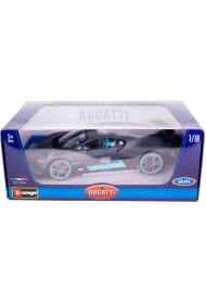 Bburago Model 1:18 Bugatti Divo Flat ciemoszary
