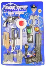 Zestaw policyjny z lizakiem Pegaz Toys