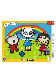 Puzzle ramkowe 25 el. Pogodny dzie� Kici Koci Trefl