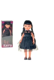 Lalka 33cm w czarnej sukni Adar