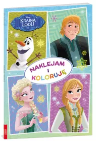 Kraina Lodu. Naklejam i koloruj� *