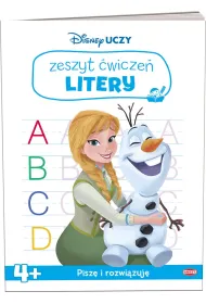 Disney uczy kraina lodu Zeszyt �wicze� Litery UDZ-9303