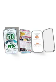 Kukartka Karnet Urodziny 50