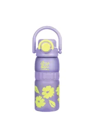 Patio Bidon 740ml Coolpack Sphera Flores Lila