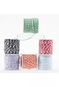 Craft with Fun Ozdoba dekoracyjna Sznurek mix kolor�w szpulka 463851