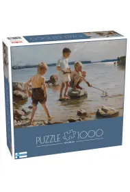 Puzzle 1000 el. A.Edelfelt, Leikkivia Tactic