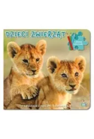 Dzieci zwierz�t. Ksi��eczka z puzzlami i kolorowankami