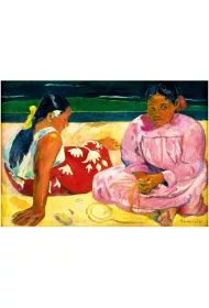 Puzzle 1000 el. Kobiety na pla�y, Gauguin, 1891 Bluebird Puzzle