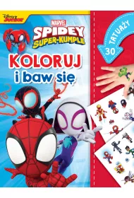 Marvel Spidey i Super-kumple. Koloruj i baw si�. 30 tatua�y