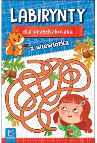 Labirynty dla przedszkolaka z wiewi�rk�