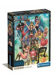 Puzzle 1000 el. Compact Anime One Piece Clementoni