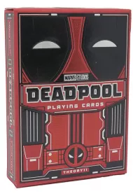 Deadpool, karty do gry, czerwone Theory11