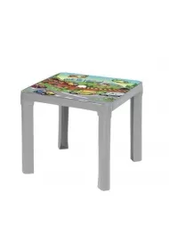 Stolik plastikowy pastel szary 3Toysm