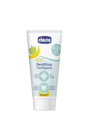 Chicco Toothpaste Pasta do zbw z fluorem 1000ppm o smaku jabkowo-bananowym 6-24m 50 ml