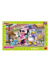 Puzzle ramkowe 15 el. Minnie na Montmartre Dino Toys