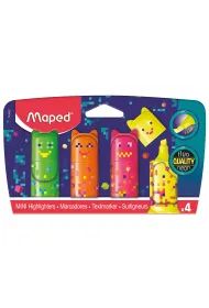 Maped Zakre�lacz mini Pixel Fluo 4 szt.